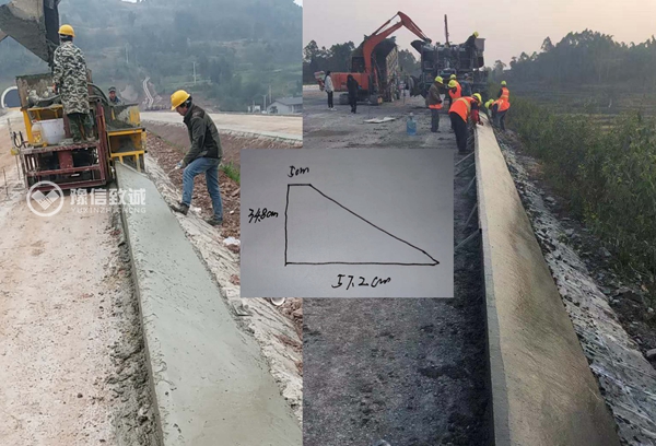 國產(chǎn)致誠路肩墻機(jī)VS進(jìn)口百萬滑膜機(jī)